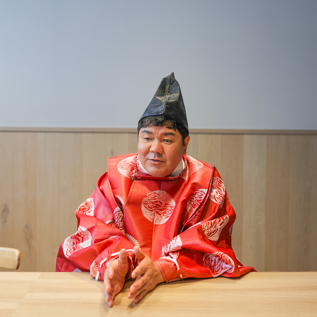 ゴリけんさん“ゴリ大明神”降臨初日にインタビュー。