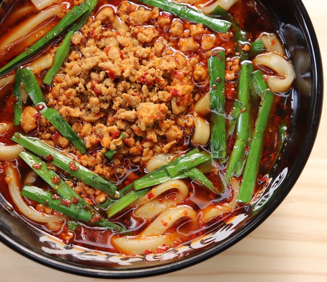 元祖肉肉うどん「真の阿修羅麺」激辛うどん
