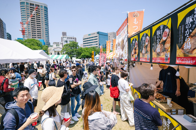 福岡市「からあげハシゴ横丁」過去の様子