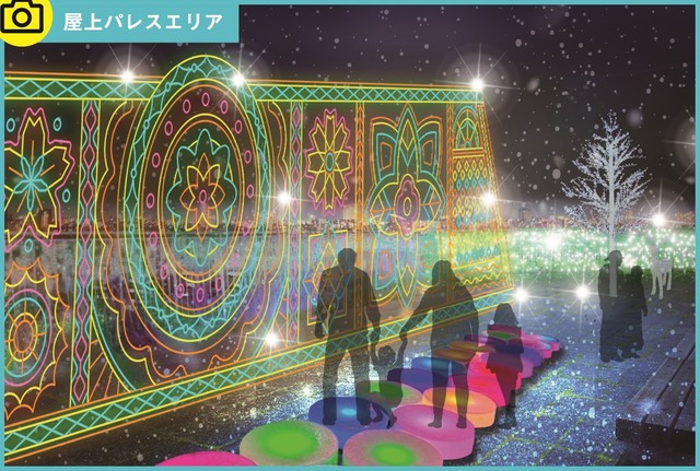 屋上パレスエリア