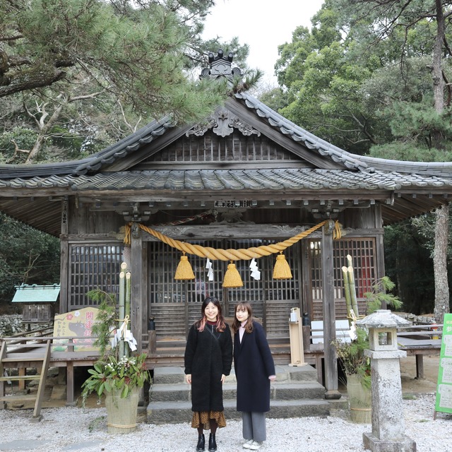 ORC福岡-対馬便で行く女子旅。和多都美神社。