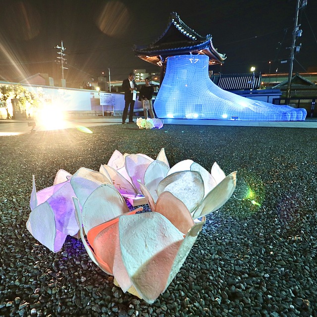 博多旧市街ライトアップウォーク2019千年煌夜_善導寺04