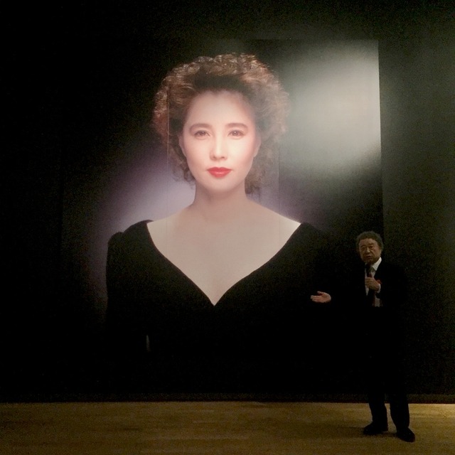 篠山紀信さんが福岡アジア美術館「篠山紀信展 写真力」開会式に登壇