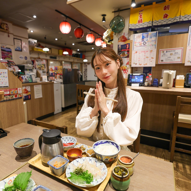 喜水丸 天神ソラリアステージ店 鯛茶漬け定食 森脇由衣