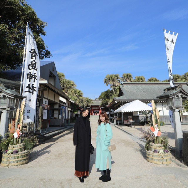 ORC福岡-宮崎便で行く女子旅。青島神社。