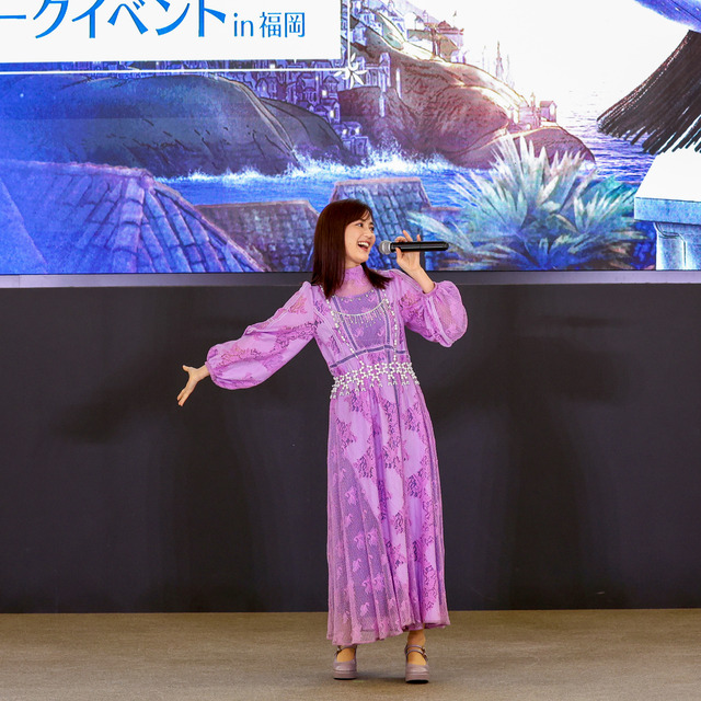 生田絵梨花さんがららぽーと福岡の映画『ウィッシュ』イベントに登壇