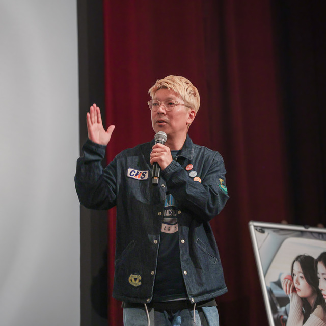 横尾初喜監督、映画『いろは』長崎県佐世保市で舞台挨拶。