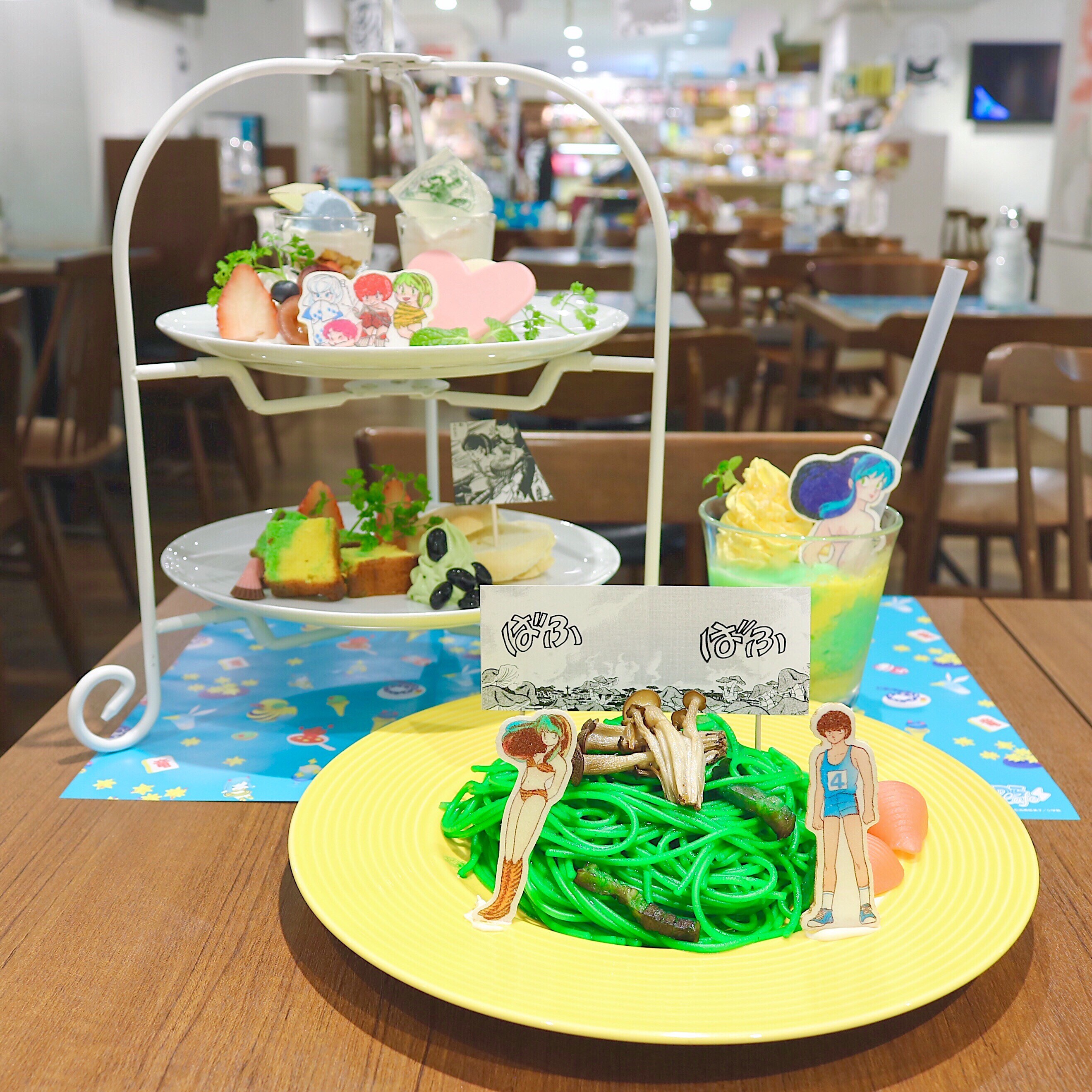 福岡パルコ うる星やつらcafe 期間限定オープン 生誕40周年記念のコラボレーションカフェでオリジナルグッズも販売 フクオカーノ
