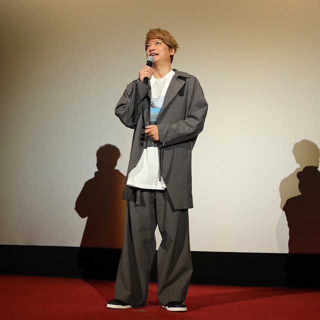 香取慎吾さんと白石和彌監督が福岡で映画「凪待ち」の記者会見と舞台挨拶