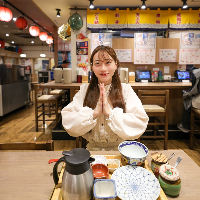 喜水丸 天神ソラリアステージ店 鯛茶漬け定食 森脇由衣