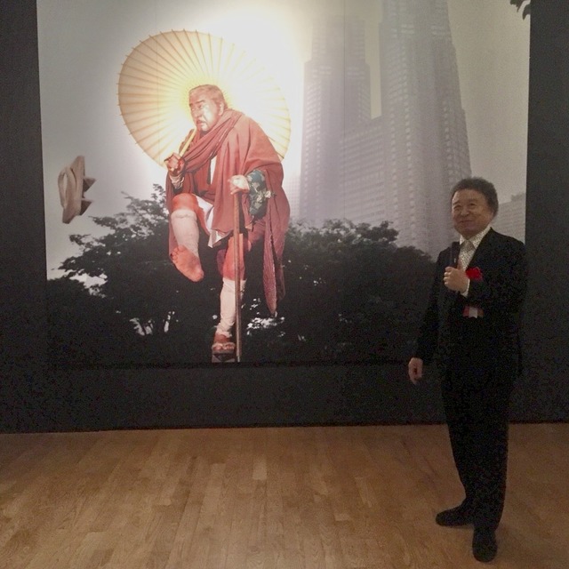 篠山紀信さんが福岡アジア美術館「篠山紀信展 写真力」開会式に登壇