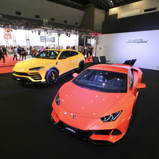 福岡モーターショー2019_ランボルギーニの写真