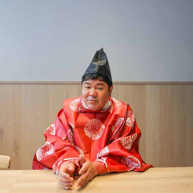 ゴリけんさん“ゴリ大明神”降臨初日にインタビュー。