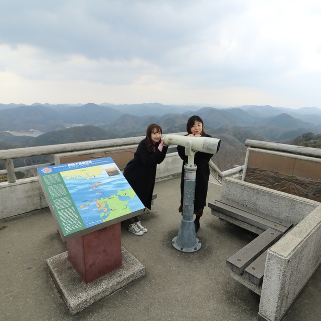 ORC福岡-対馬便で行く女子旅。烏帽子岳展望台。
