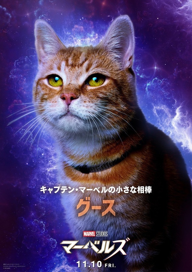 映画『マーベルズ』キャラクターポスター
