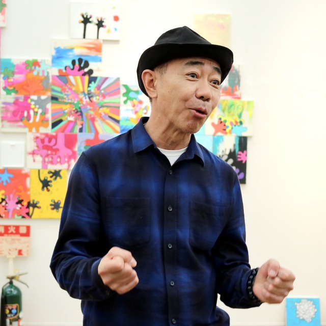 福岡アジア美術館「木梨憲武展 Timing‐瞬間の光り」