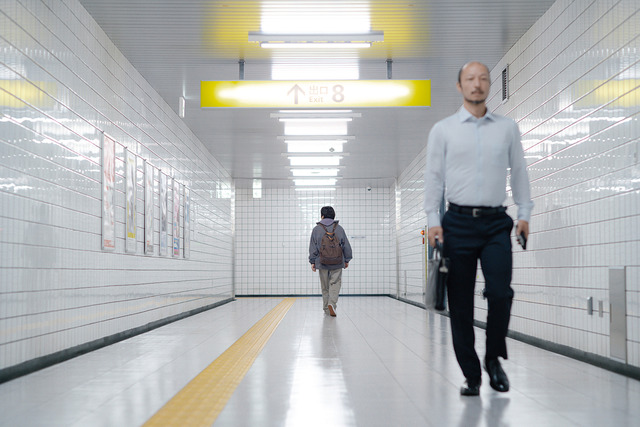 映画「８番出口」場面写真