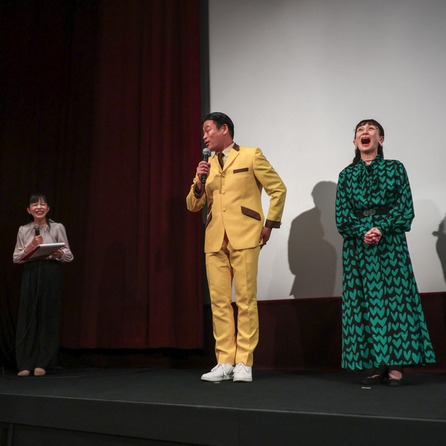 映画『いろは』長崎県佐世保市で舞台挨拶。
