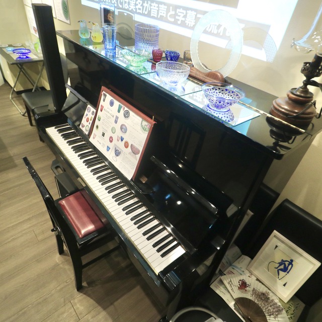 「夏のガラス祭り 切子モダニズム展」福岡大名の月みちるBAR 2022年