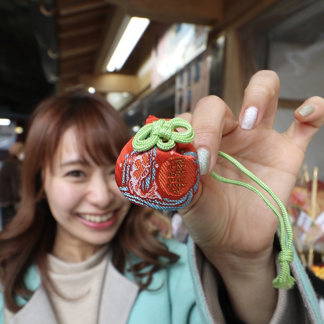 ORC福岡-宮崎便で行く女子旅。鵜戸神宮(うどじんぐう)の「幸の玉御守」。