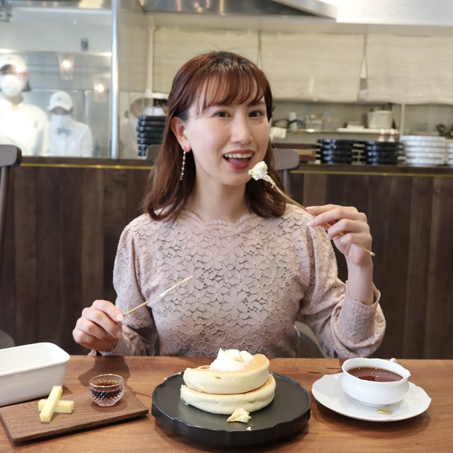 「椿サロン博多」レポート。北海道ほっとけーきプレミアム。