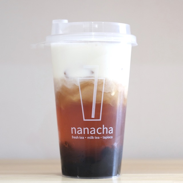 「ナナチャ nanacha 西新店」タピオカチーズティ