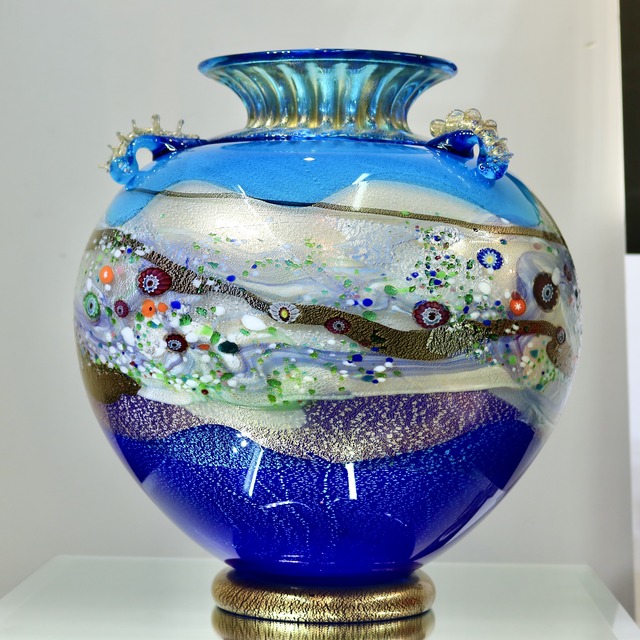 警固神社「疫病退散工芸展」黒木国昭