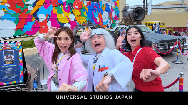USJ開業25周年CMに川口春奈さんと岡本あずささんが出演
