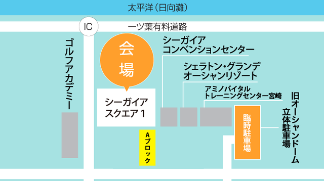 地図:UMK SEAGAIA JamNight 2023(ジャムナイト2023)