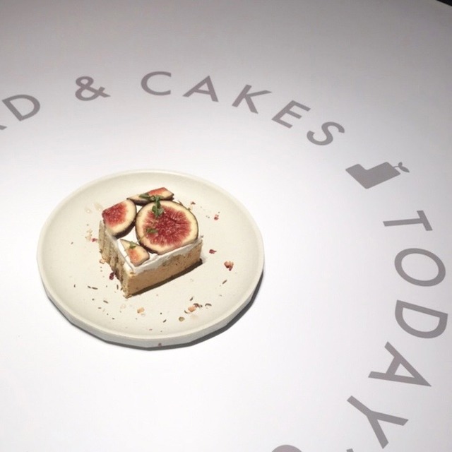 オルトカフェ：いちじくとアールグレイのシフォンケーキ