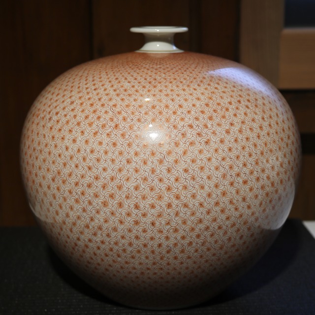 ホテルカルティア太宰府「赤絵細描・米久和彦作陶展」