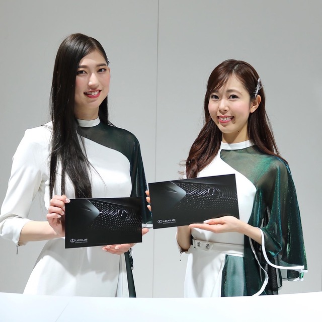 福岡モーターショー2019_レクサス_コンパニオンの写真