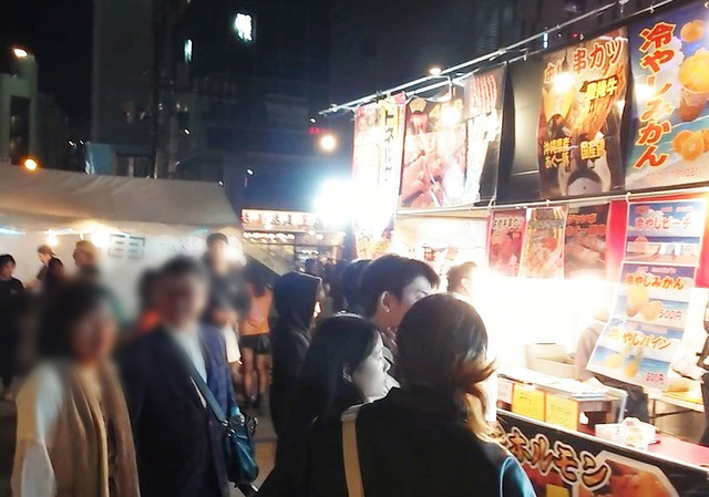 「春吉橋ハシゴ横丁」第1弾 福岡市博多区中洲の様子
