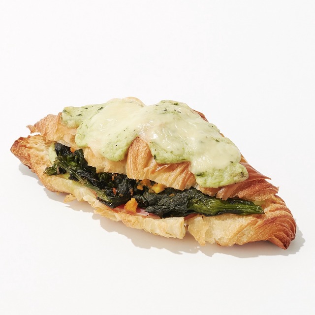 菜の花のクロックムッシュ