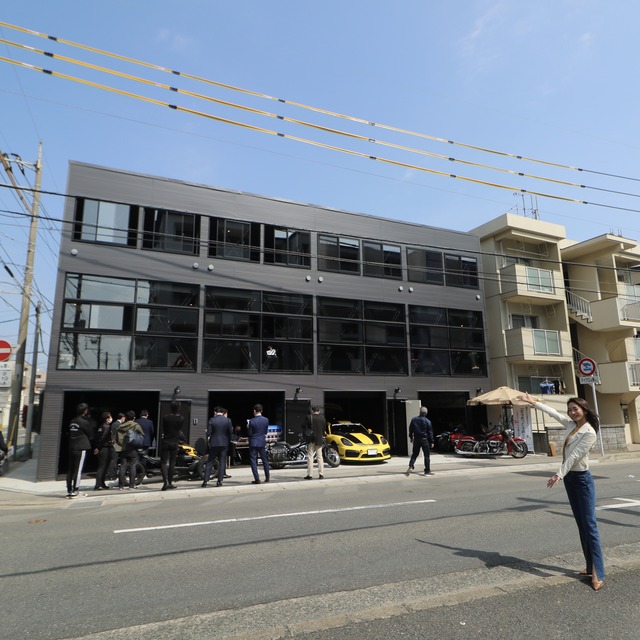 福岡県初のデイトナハウスのガレージアパートGLB「BLACK BASE FUJISAKI（ブラックベース藤崎）」レポート