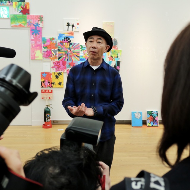 福岡アジア美術館「木梨憲武展 Timing‐瞬間の光り」