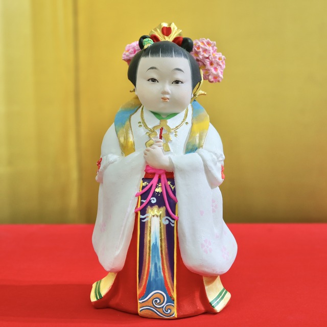 警固神社「疫病退散工芸展」天平大雅