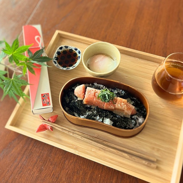 昆布巻き明太子（お持ち帰り用）の写真