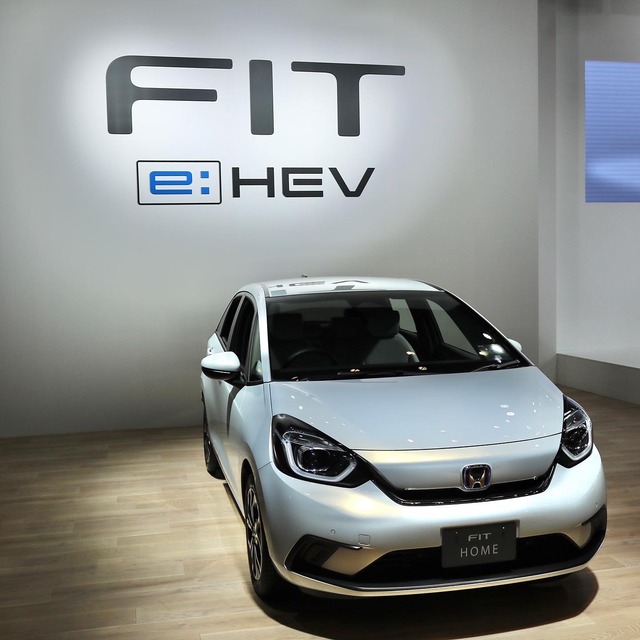 福岡モーターショー2019_ホンダ_フィットの写真