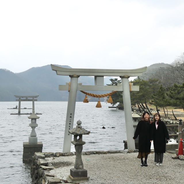 ORC福岡-対馬便で行く女子旅。和多都美神社。