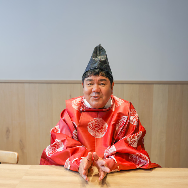 ゴリけんさん“ゴリ大明神”降臨初日にインタビュー。