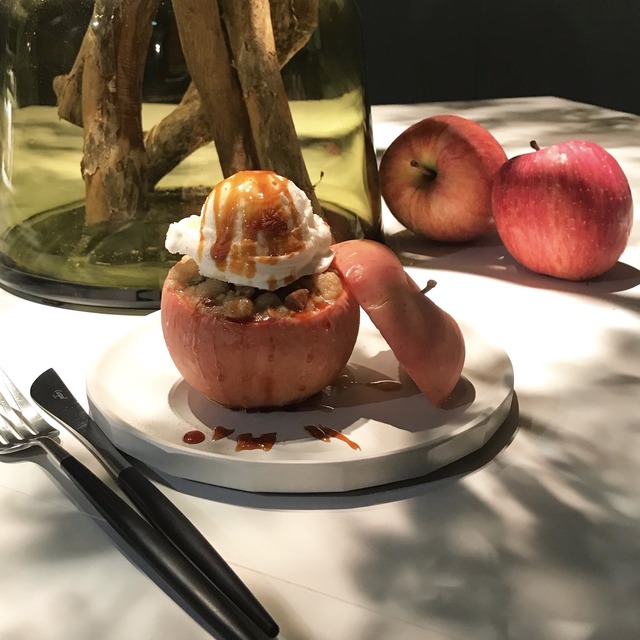 オルトカフェ：ベイクアップルクランブル