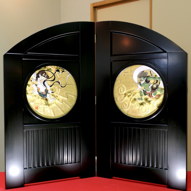 警固神社「疫病退散工芸展」黒木国昭