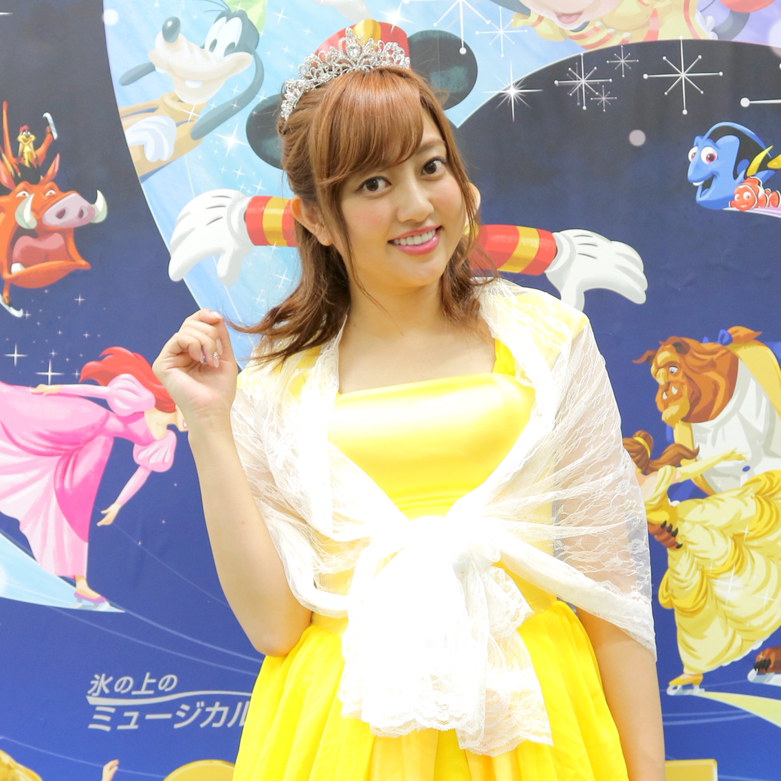 ディズニー オン アイス 福岡公演 開催 菊地亜美さん 子どもから大人まですべての世代に響く氷の上のミュージカルです フクオカーノ