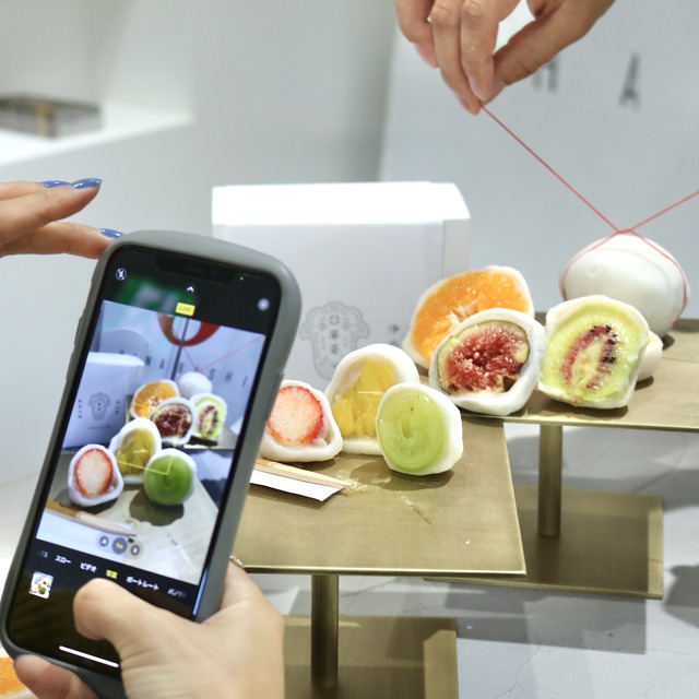 福岡のフルーツ大福店「華菱(はなびし)浄水通本店」レポート