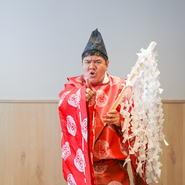 ゴリけんさん“ゴリ大明神”降臨初日にインタビュー。