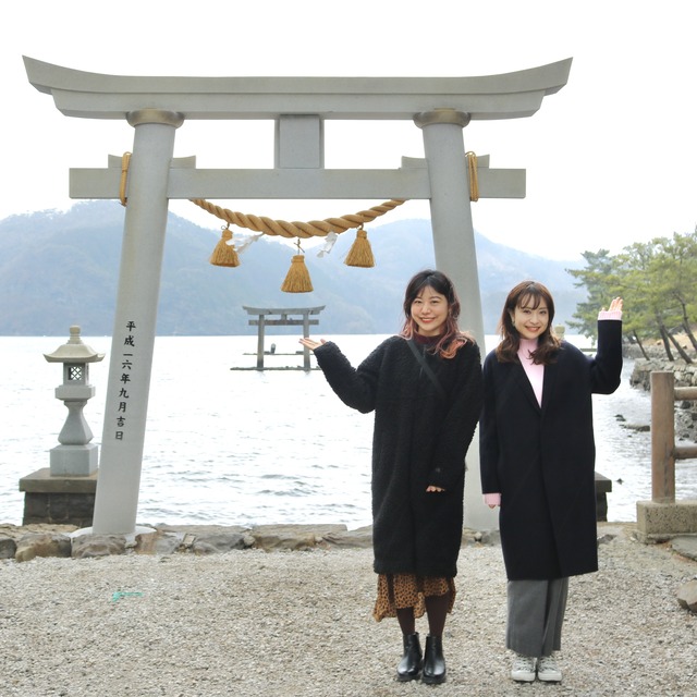 ORC福岡-対馬便で行く女子旅。和多都美神社。