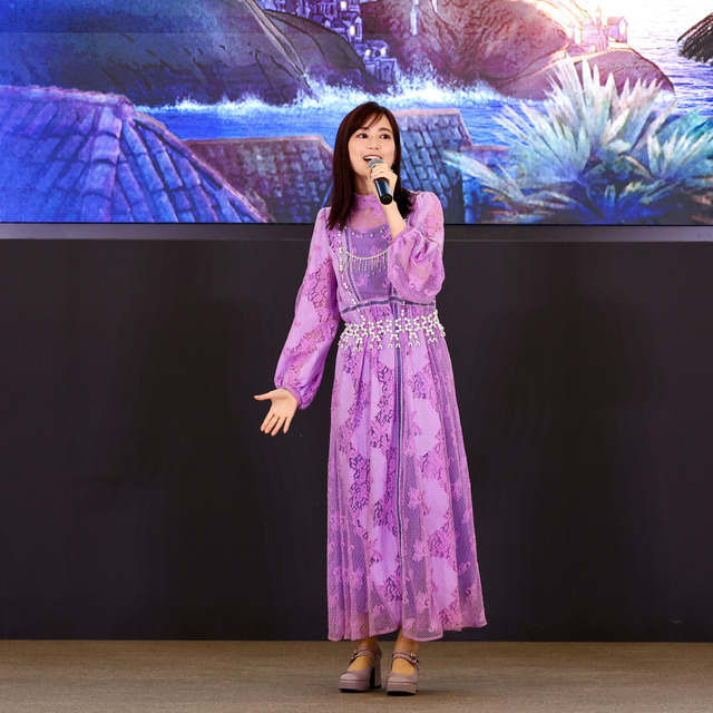 生田絵梨花さんがららぽーと福岡の映画『ウィッシュ』イベントに登壇