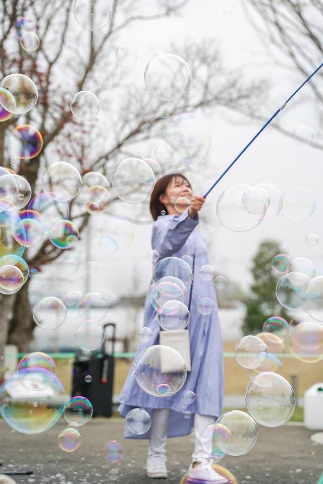 シャボン玉使い なほさん