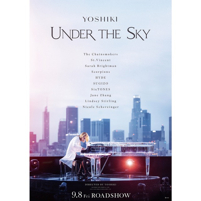 映画『YOSHIKI:UNDER THE SKY』画像